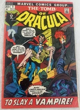 Original Comic The Tomb Of Dracula #5 Marvel Comics Group 1972