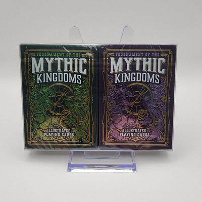 Mythic Kingdoms Fantasy Playing Cards- PREMIUM  Magic & Nature Deck RARE LIMITED
