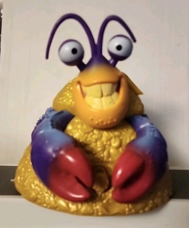 L@@K Disney Moana Tamatoa Shiny Crab Jewelry Box & Ring Singing Light-Up