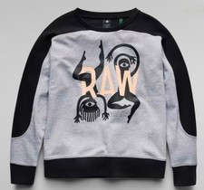 NWT G-STAR RAW Women Figure Print Sweatshirt - XSmall - MSRP 130