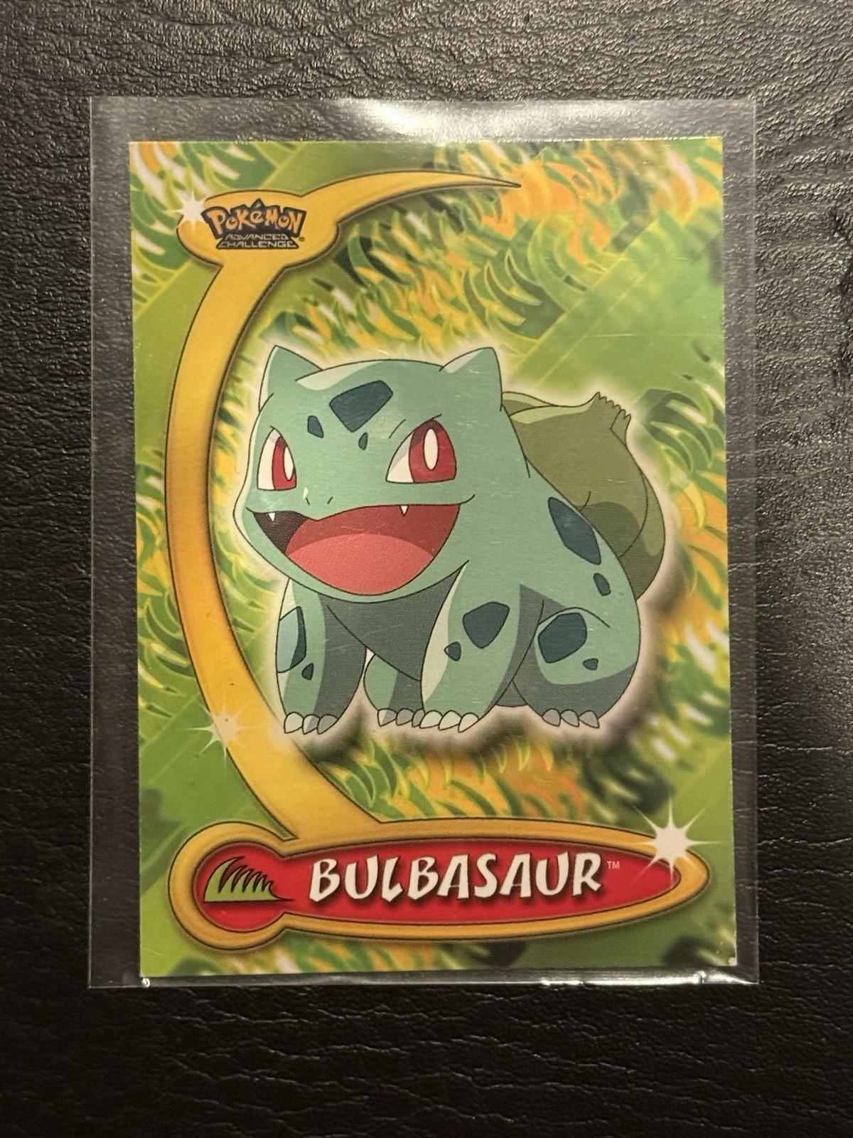 Bulbasaur #11 Pokemon 2004 Topps Advanced Challenge Non Holo (LP)