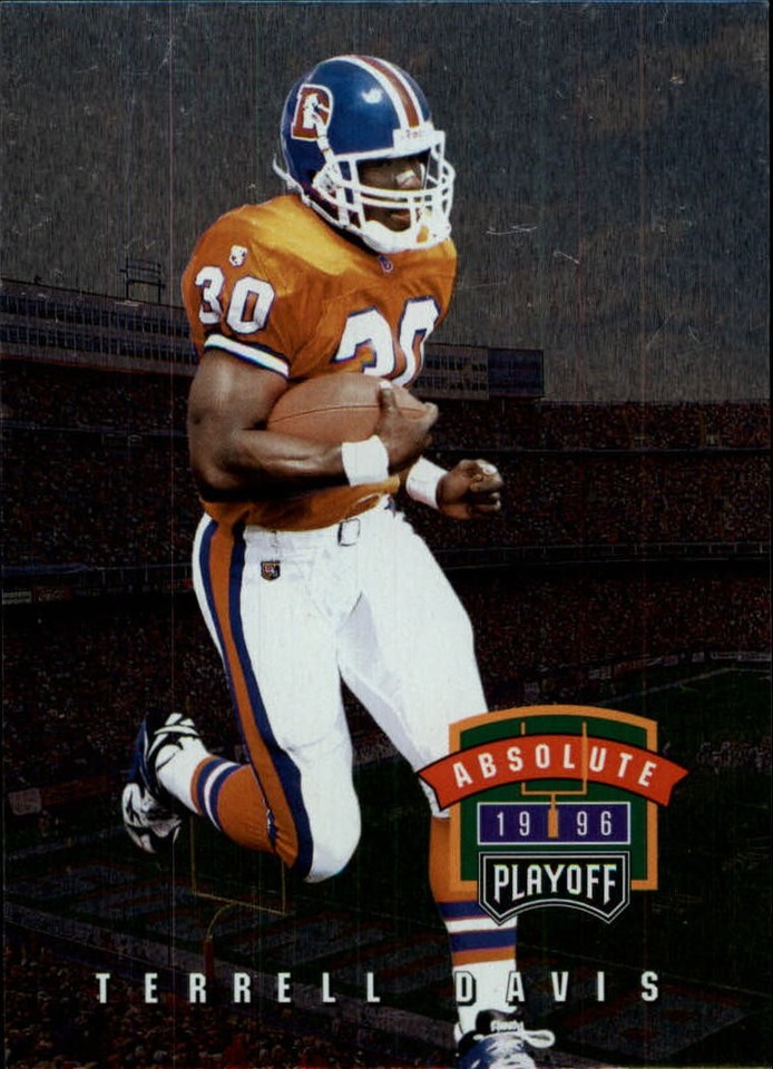 Terrell Davis cards (1996-2021) Broncos Georgia - You Choose