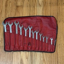Mac Tools 13 Pc Sae 4 Way Vintage Wrench Set 19mm - 6mm Sabine Ohio Missing 8mm