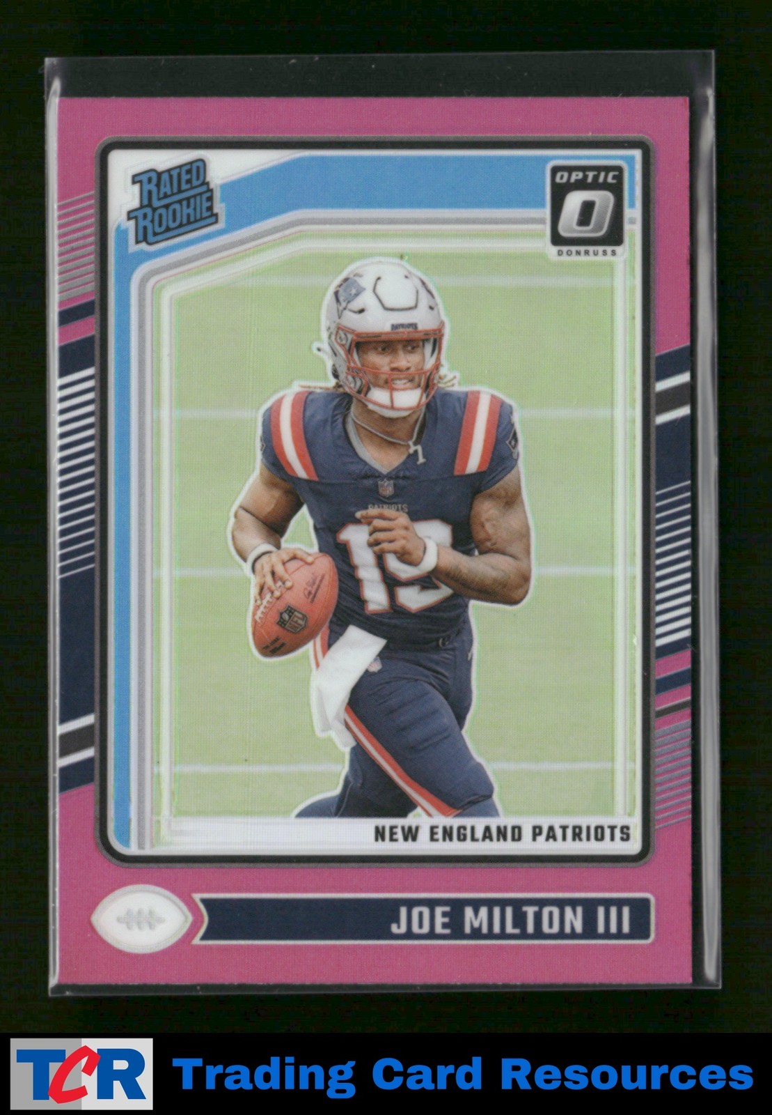 2024 Donruss Optic #255 Joe Milton III Pink