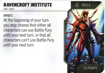 Ravencroft Institute - OS014 Limited Edition M/NM Card Only Marvel Venom HeroCli