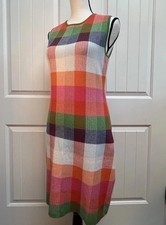 Plaid Mini Sweater Dress Red/Pink/Green/Blue M - kate spade new york x Target