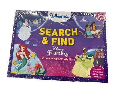 Skillmatics Preschool Learning Activity Search & Find Disney Princess for 3-6