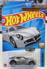 Hot Wheels Factory Fresh 7/10 Alfa Romeo 8C Competizione in Zamac 156/250