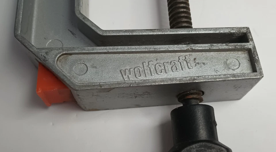 3 Abrazaderas 1980 Coreanas 3 Bordes Años 90 Wolfcraft Liberación Rápida C Abrazadera de Resorte Foto 4 de 4