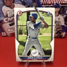 2023 Bowman Prospects Josue de Paula #BP-111 1st Bowman LA Dodgers