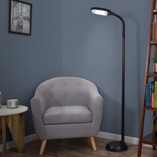 Full Spectrum Natural Sunlight Floor Lamp W/ Bendable Neck Reading Craft Study