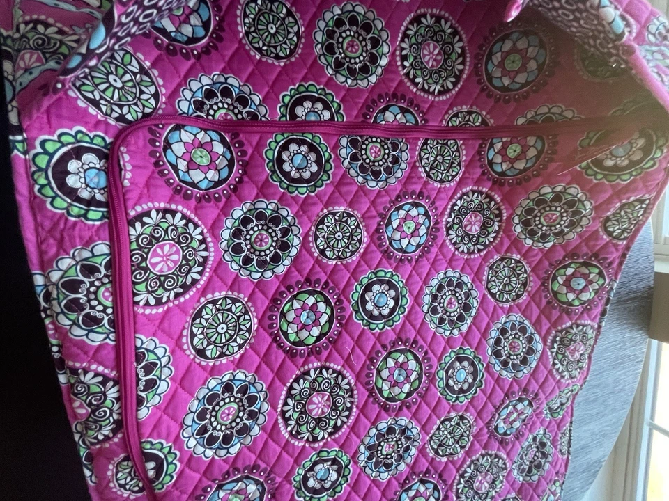 Bolsa de ropa de viaje colgante Vera Bradley. Paño de cupcake rosa patrón retirado nuevo con etiquetas Foto 4 de 4