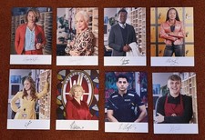 WATERLOO ROAD, 8 x Official Cast / Photo Cards, Pre-Signed, 6x4, BRAND NEW!
