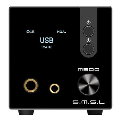 Upgraded M300SE HiFi Headphone Amplifier, 2PCS of CS43131 MQA Audio DAC, USB/Opt