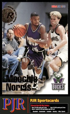 Moochie Norris 1996-97 Hoops #305 Milwaukee Bucks Rookie
