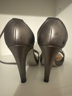 rene caovilla heels silver pewter size 8 rhinestone  — photo 2