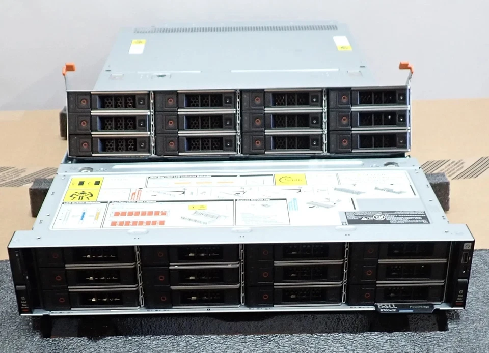 NEW Dell PowerEdge R760XD2 16C Gold 5416S 16GB RAM 12x 12TB HDD 24-Bay 2U Server - Image 3 of 4