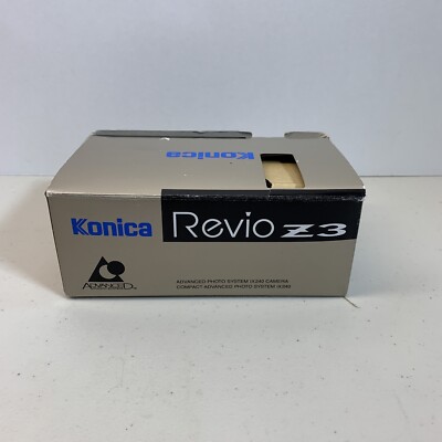 Konica Revio Z3 Vintage APS Camera Point Shoot New in Box Old Stock Unused