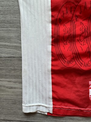 UMBRO AJAX AMSTERDAM 1997/1998 HOME FOOTBALL SHIRT JERSEY SIZE