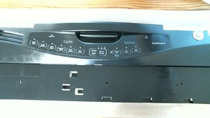 ge dishwasher control panel cover
