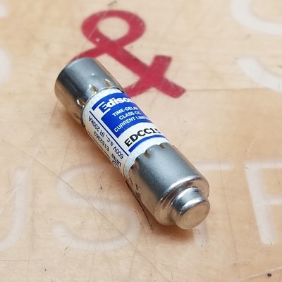 15 A Micro Fuse Bussmann Edison ECSR 15 Dual-Element,Time Delay