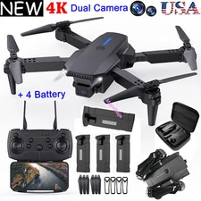 2022 New RC Drone 4k HD Wide Angle Camera WIFI FPV Drone Dual Camera Quadcopter
