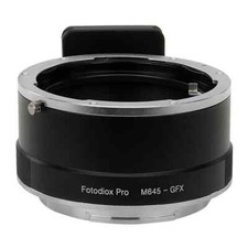 Fotodiox Pro Lens Adapter Mamiya 645 M645 Lens for Fujifilm G GFX Camera