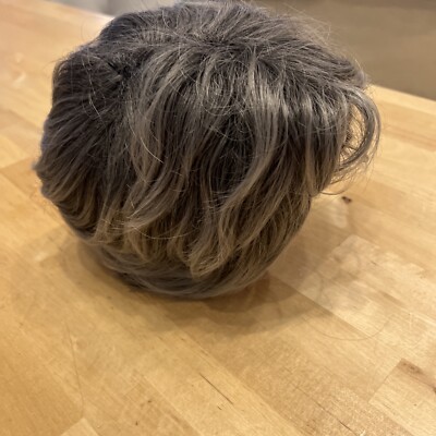 Maxilacewig Pixie Cut Short Gray 