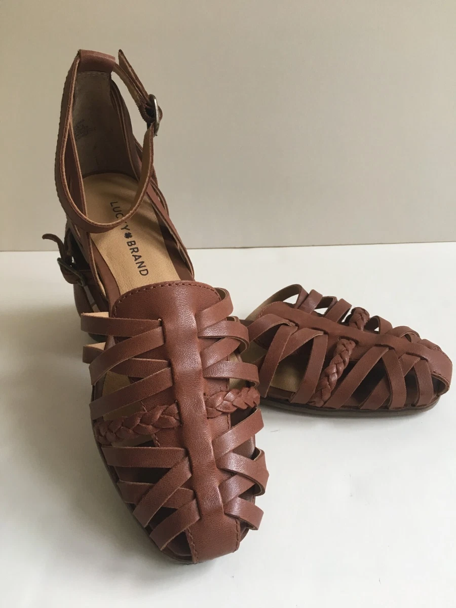 Lucky brand flat sandals clearance