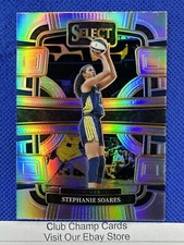 2024 #7 Stephanie Soares Panini WNBA Select Concourse Silver Prizm Wings
