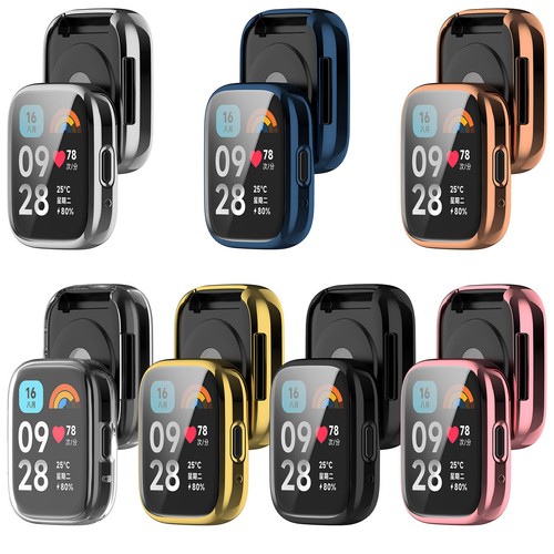 Watch Protective Case Cover Electroplated TPU Protective Case for Redmi Watch 3 - Zdjęcie 3 z 23