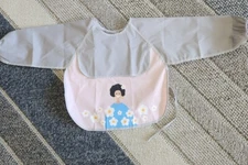 VVS-eLife Long Sleeve Kids Bib-Waterproof Art Smock with Pocket-Washable, 6-24M