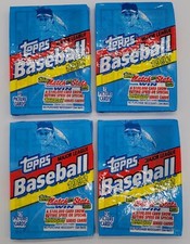 1992 Topps MLB Baseball Card Unopened Sealed Pack (Lot Of 4)