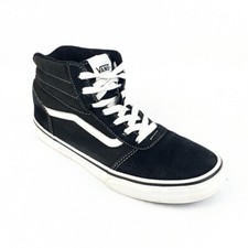 Vans Sk8 Hi Black Youth 7 Womens 8.5 Off The Wall Suede Old Skool Calssic