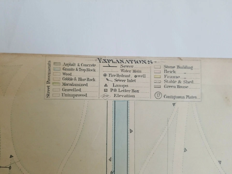 Antique WASHINGTON DC NW SW Street MAP Baist Real Estate Atlas Botanical Gardens - Image 4 of 4
