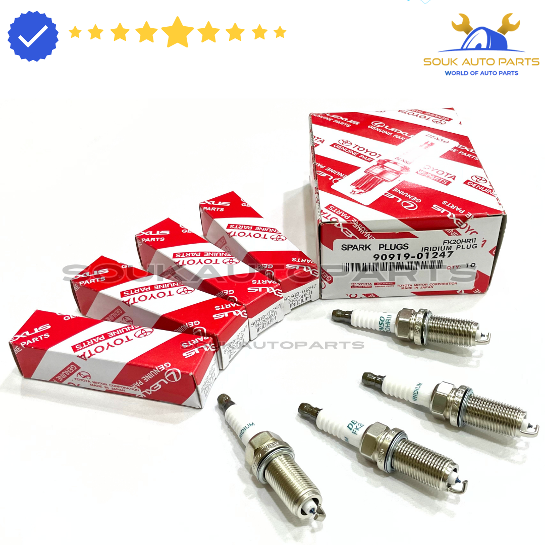 90919-01247 Genuine Toyota Lexus SPARK PLUG SET 4Pcs Denso