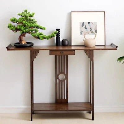 Konsolentisch Flurtisch Beistelltisch sideboard mit Schublade Orientalisch Stil - Bild 1 von 4