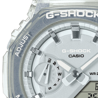 CASIO G-SHOCK GMA-S2100SK-7AJF White Clear Analog Digital Men's