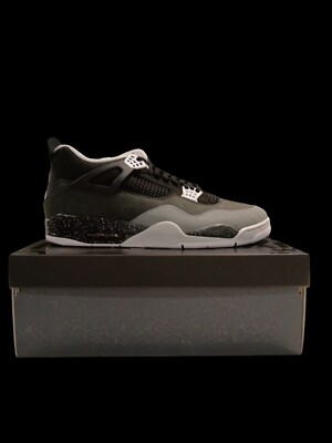 Jordan Air Jordan 4 Retro Fear 2024 Black White Anthracite Suede Jordan 4 Retro Fear (2024) Men main image 3
