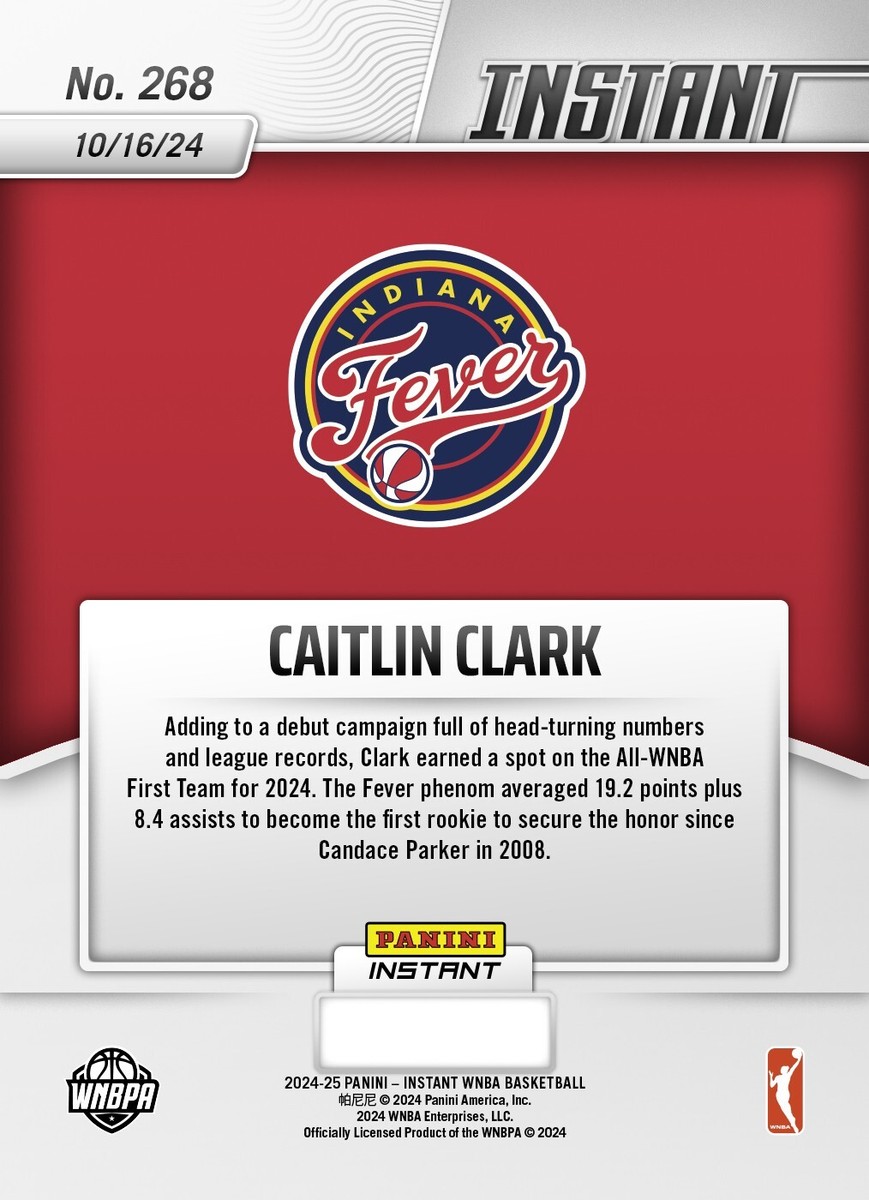 2024 Panini Caitlin Clark Collection Razzle Dazzle Prizm #RD1 Caitlin 2024 Panini Caitlin Clark Collection Razzle Dazzle Prizm #RD1 Caitlin