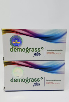 2 Pack DEMOGRASS PLUS 100% ORIGINAL & NATURAL WEIGHT LOSS UNISEX - FAST SHIPPING