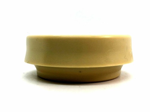 8 x CASTOR CUPS 50mm cream strong caster floor protectors / carpet glides (106) - Picture 5 of 9
