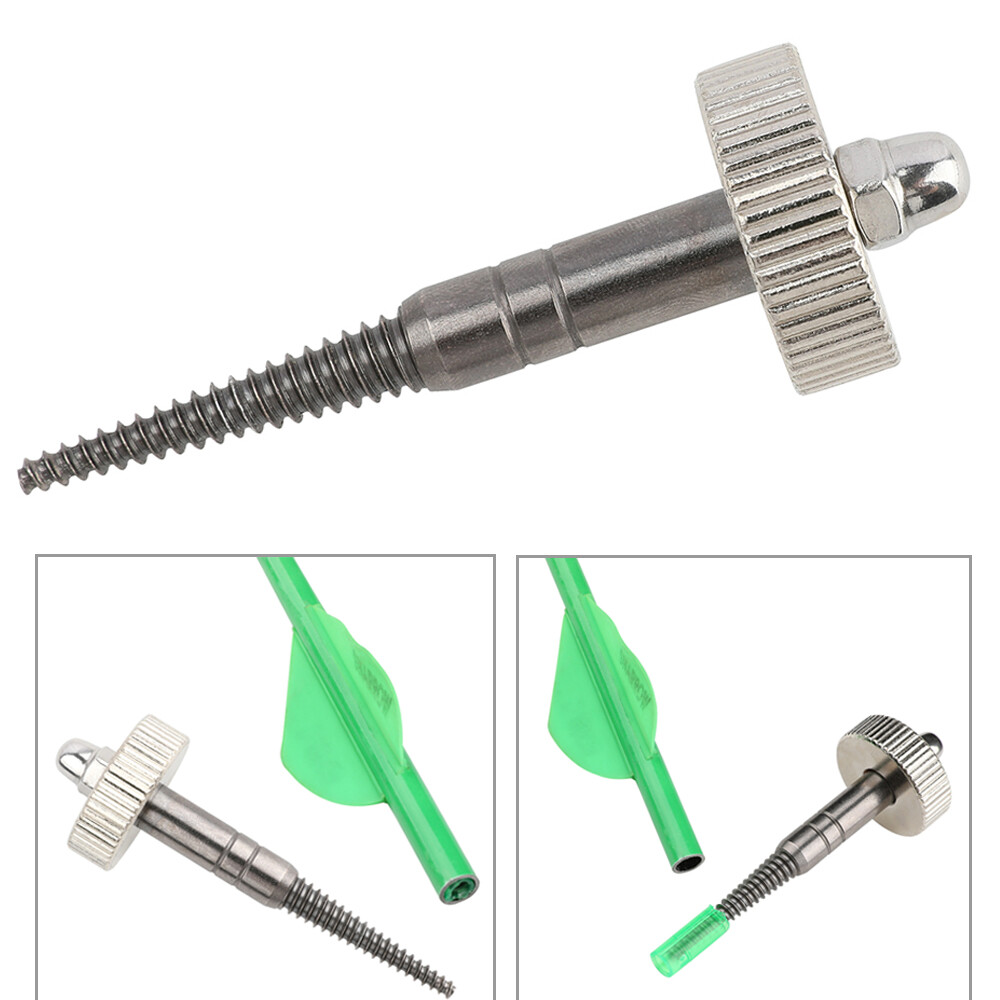 Archery Insert Arrow Nock Removal Broken Tail Puller Shaft Tool Bow