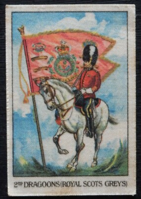 ROYAL SCOTS GREYS 2nd DRAGOONS SILK Soldiers of the King MY WEEKLY issued 1914 