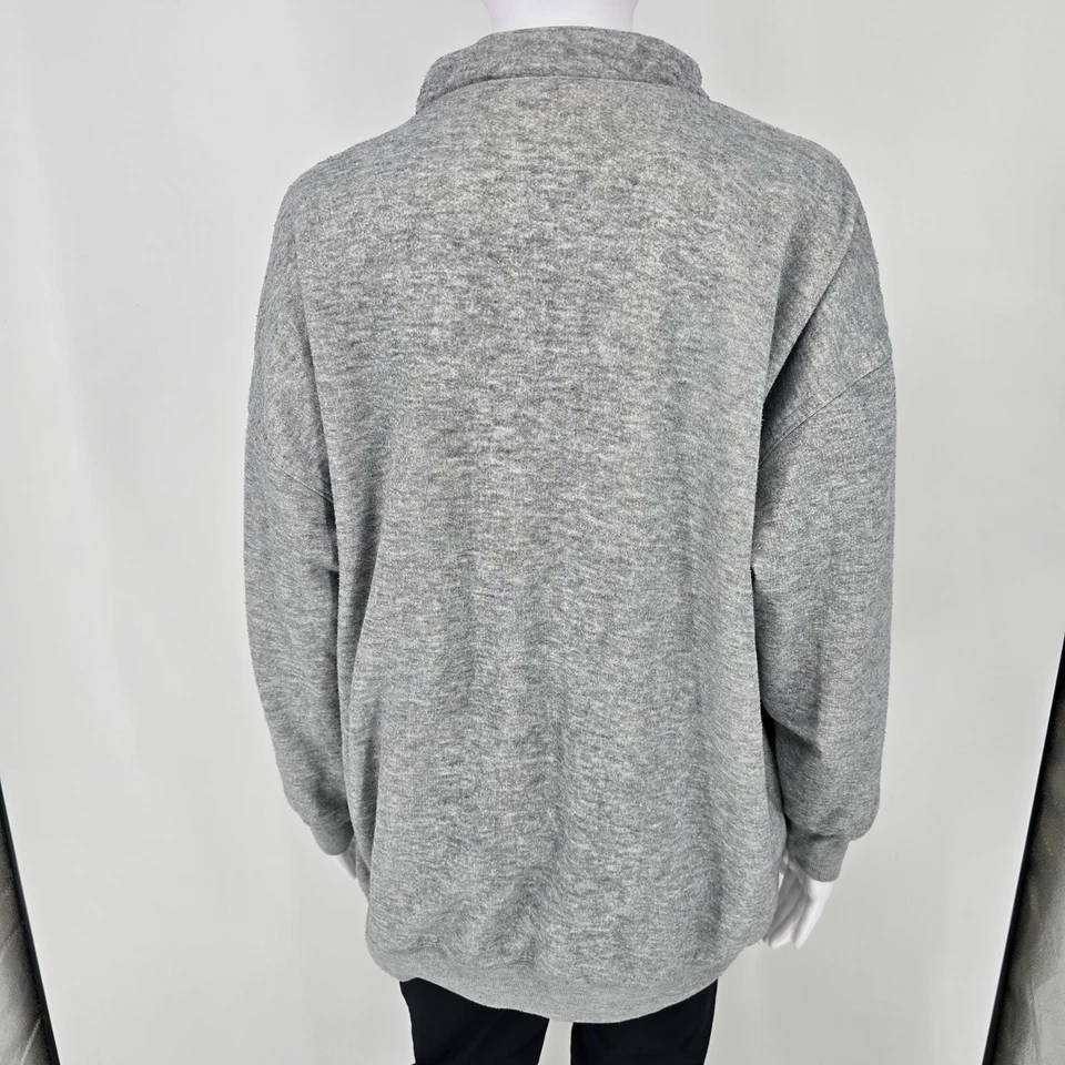 Chaqueta De Colección Años 80/90 "Be in the Current Seen" Gris Geométrico Grande (OSFA) Foto 4 de 4