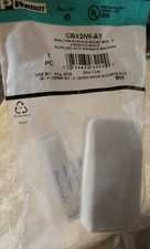 Panduit 2-Port Mini-Com Surface Mount Box CBX2IW-AY 1Z-1848-E7