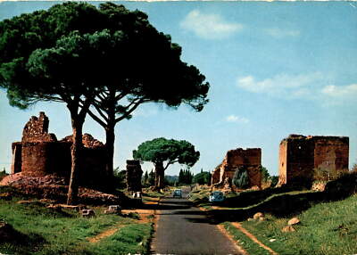 PostcardVia Appia AnticaAppian WayRomaRoman EmpireHist Postcard
