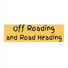 Off Roading Premium Quality, Vinyl, Matte Sticker