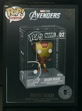 Funko Pop Die Cast #02 Marvel Avengers - Iron Man (Factory Sealed)
