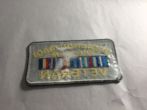 US Militär Veteran Patch - Operation Iraqi Freedom (3-1/4" x 1-3/4") - Bild 5 von 5